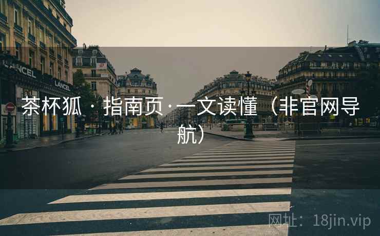 茶杯狐 · 指南页·一文读懂(非官网导航)